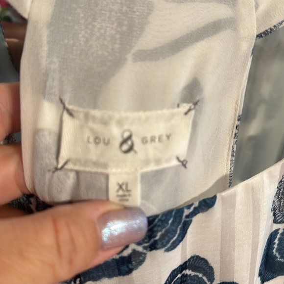 Like New Lou & Grey by Loft - Sz XL -Racerback dress - lined - Picture 3 of 6